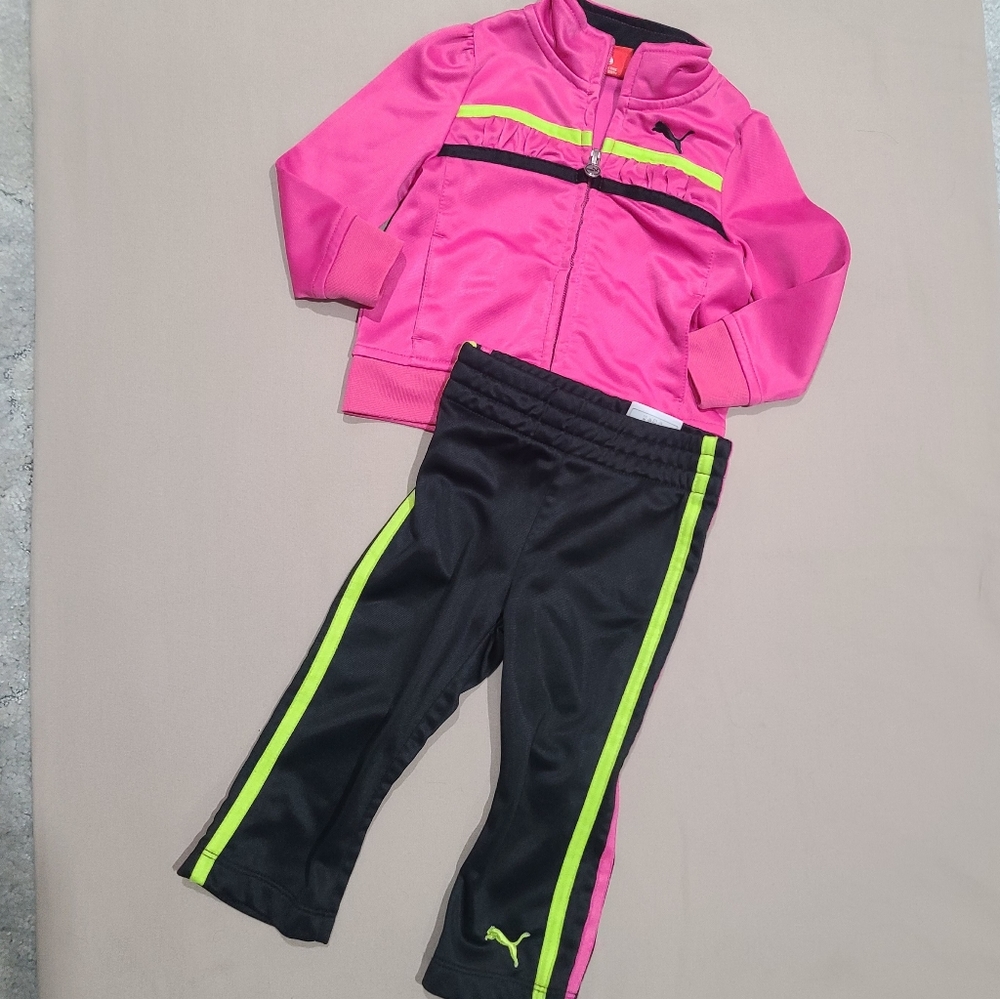 Puma set girls 12 mo